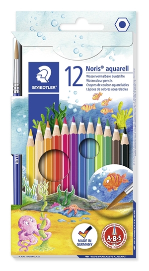 Staedtler barvni svin?nik Noris Club akvarel set (12)